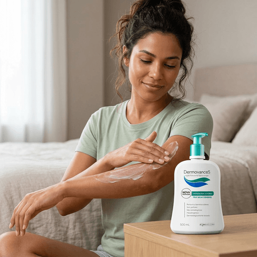 Loção Hidratante Corporal Farmoquímica Dermovance S com Ureia 500ml