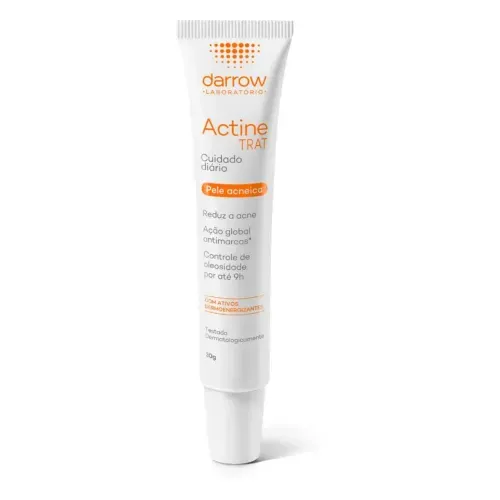 Gel de Tratamento Antiacne Darrow Actine com Ativos Dermoenergizantes 30ml