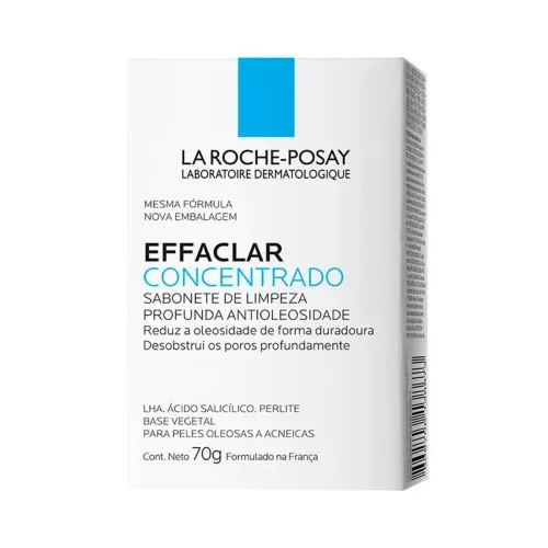 Sabonete Facial La Roche-Posay Effaclar Alta Tolerância 70g