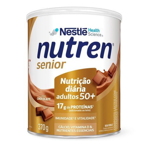 Complemento Alimentar Nestlé Nutren Senior Chocolate 370g