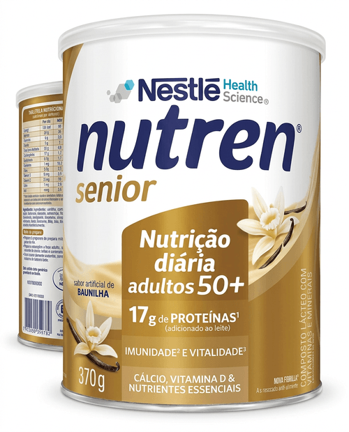 Complemento Alimentar Nutren Senior Baunilha 370g