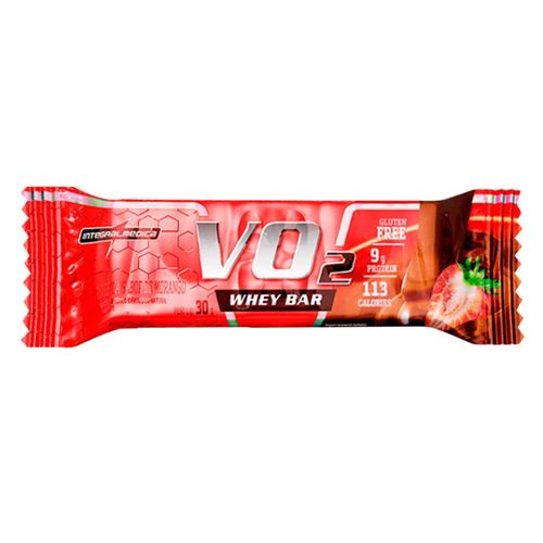 Barra de Proteína Integralmédica VO2 Morango 30g