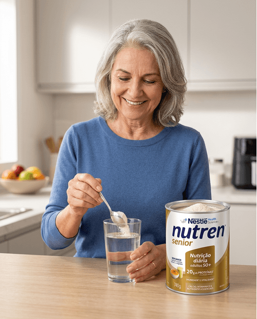 Complemento Alimentar Nutren Senior Sem Sabor 740g