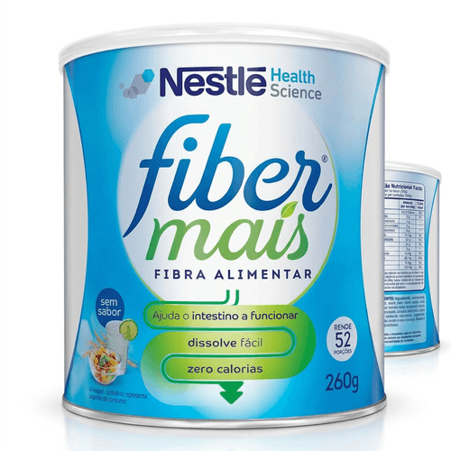 Suplemento de Fibra Solúvel Nestlé Fibermais Neutro 260g