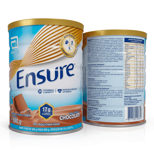 Suplemento Nutricional Abbott Ensure Chocolate 850g