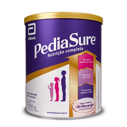 Suplemento Nutricional Infantil Pediasure Morango 400g