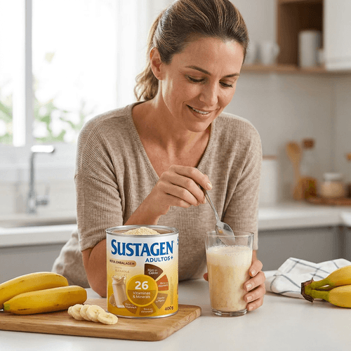 Complemento Alimentar Sustagen Adultos+ Banana 400g