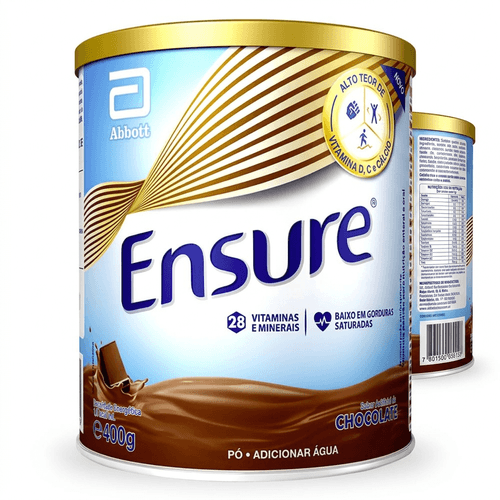 Suplemento Nutricional Abbott Ensure Chocolate 400g