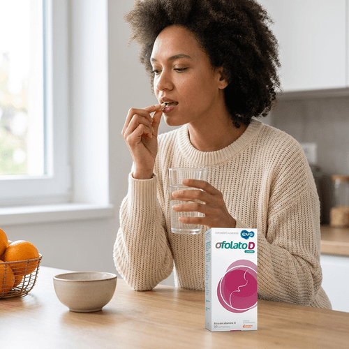 Suplemento Alimentar EMS Ofolato D 2000UI 90 Comprimidos