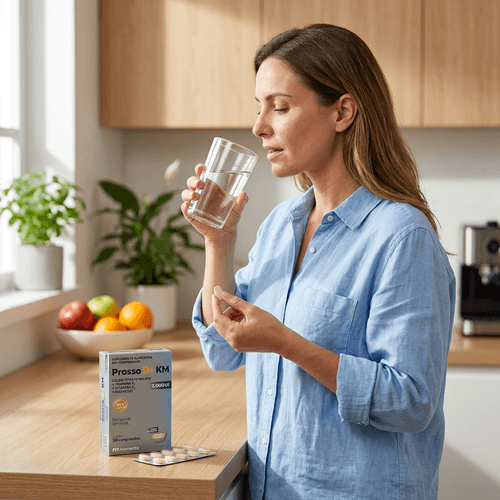 Suplemento Vitamínico Momenta Prosso D+ KM 2000UI 30 Comprimidos