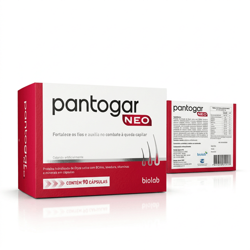 Suplemento Alimentar Biolab Pantogar Neo 90 Cápsulas