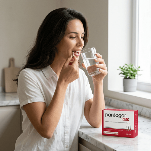 Suplemento Alimentar Biolab Pantogar Neo 90 Cápsulas