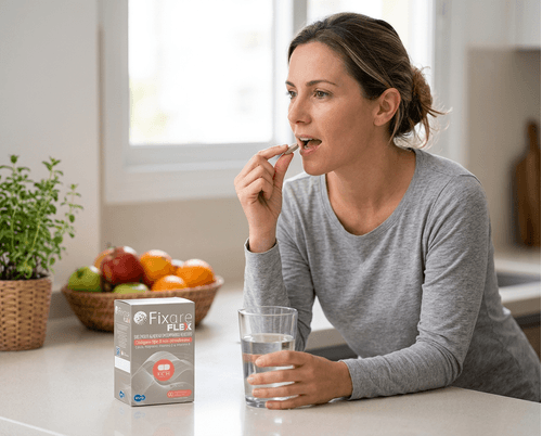 Suplemento Alimentar Fixare Flex Cálcio Vitamina D3 K2 Magnésio 60 Comprimidos
