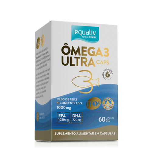 Ômega 3 Equaliv Ultra 1000mg 60 Cápsulas
