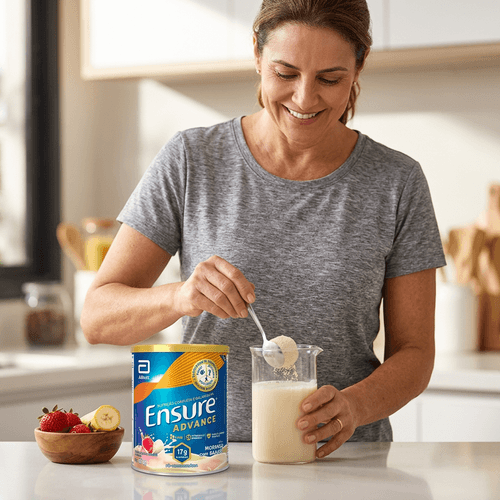 Suplemento Alimentar Abbott Ensure Advance Morango e Banana 400g