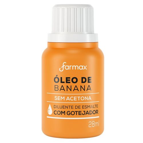 Diluente de Esmalte Óleo de Banana Farmax 28ml