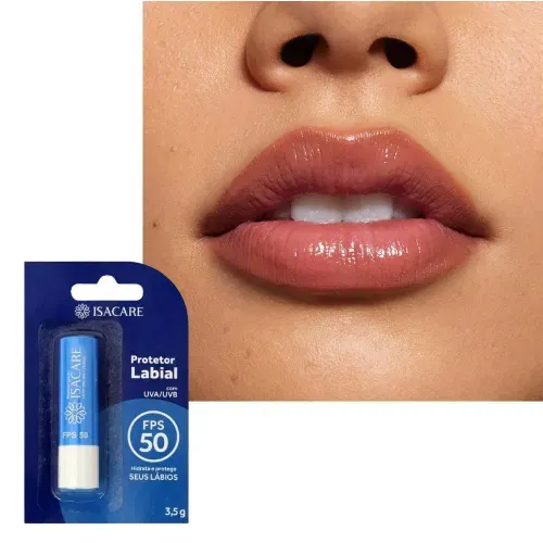 Protetor Labial Isacare com FPS 50 3,5g