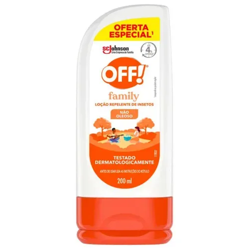 Repelente em Loção Off Family 200ml