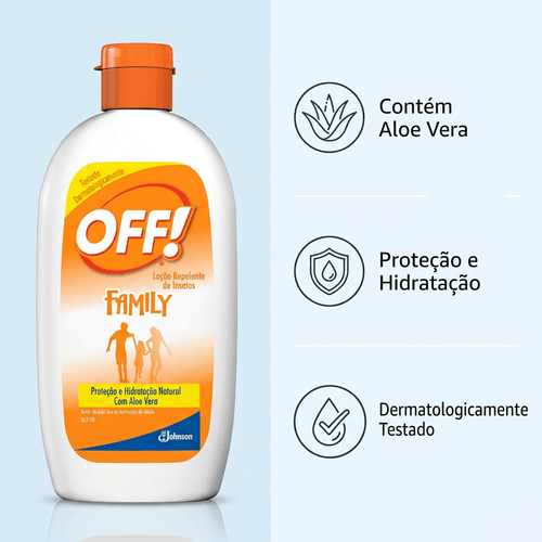 Repelente em Loção Off Family 200ml