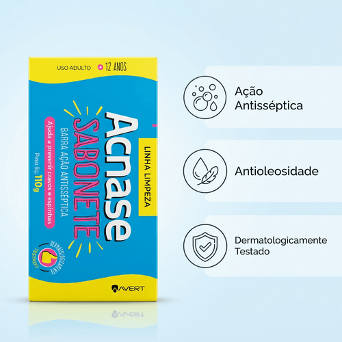 Sabonete Acnase com Enxofre e Ácido Salicílico 110g