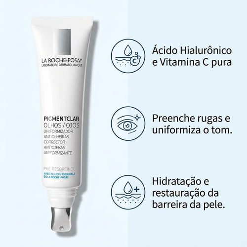 Hidratante para Área dos Olhos La Roche-Posay Redermic Hyalu C 15ml