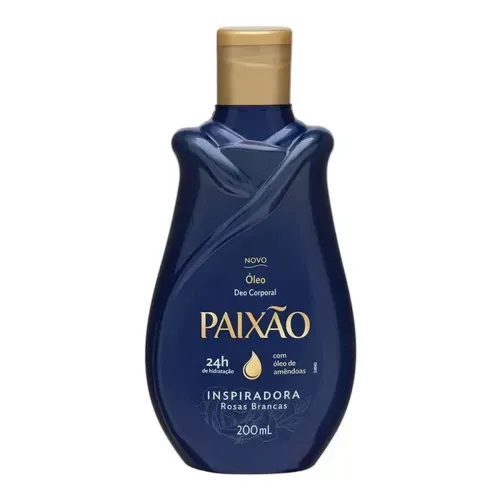 Óleo Corporal Paixão Inspiradora com Óleo de Amêndoas 200ml
