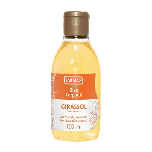 Óleo Corporal Farmax com Óleo de Girassol 100ml