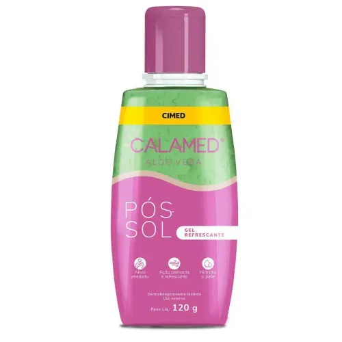 Pós-Sol em Gel Calamed com Aloe Vera 120g