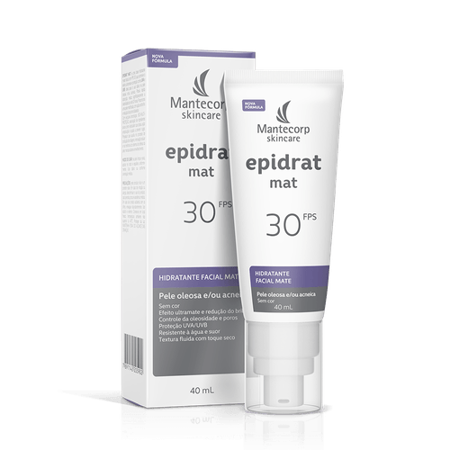 Hidratante Facial Mate Epidrat Mat Sem Cor FPS30 - 40ml