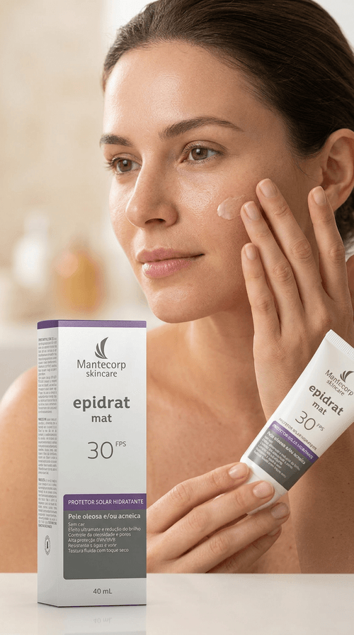 Hidratante Facial Mate Epidrat Mat Sem Cor FPS30 - 40ml