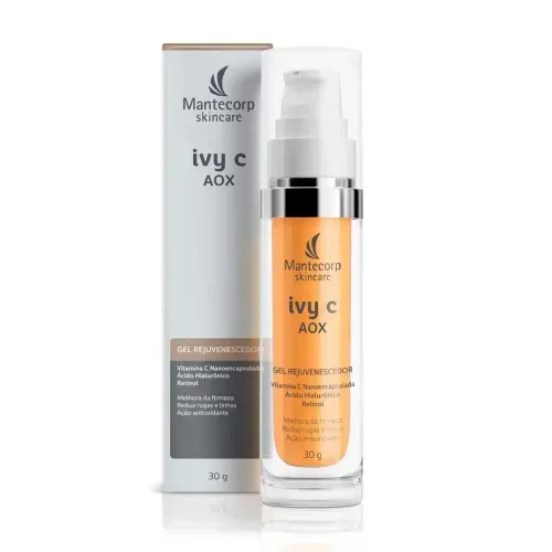 Gel Rejuvenescedor Mantecorp Skincare Ivy C Aox com Vitamina C 30g