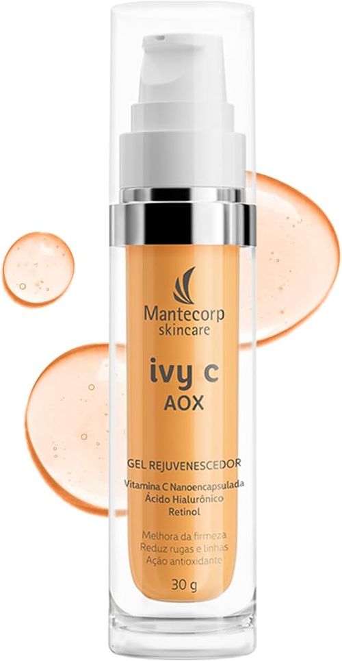 Gel Rejuvenescedor Mantecorp Skincare Ivy C Aox com Vitamina C 30g