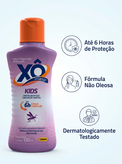 Repelente Cimed Xô Inseto Kids 100ml