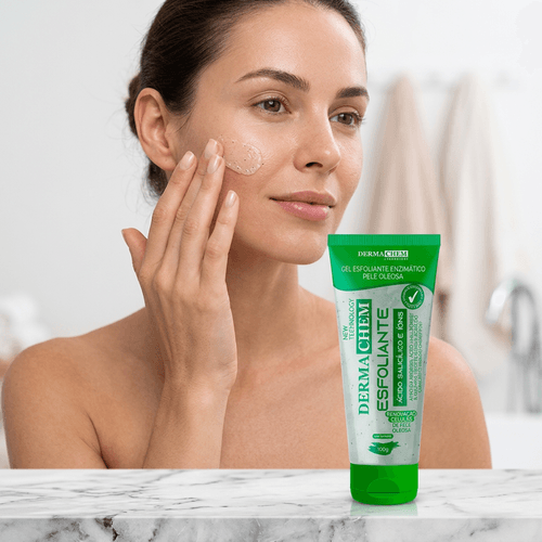 Gel Esfoliante Facial Dermachem com Ácido Salicílico e Enzimas 100g