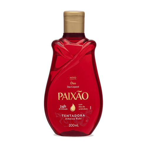 Óleo Corporal Paixão Tentadora com Amêndoas e Aloe Vera 200ml
