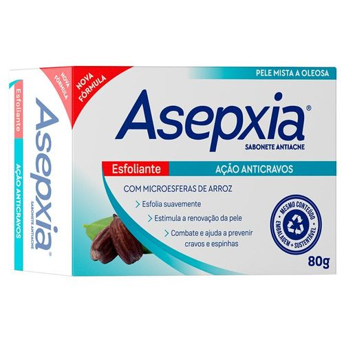 Sabonete em Barra Asepxia com Micropartículas Esfoliantes 80g