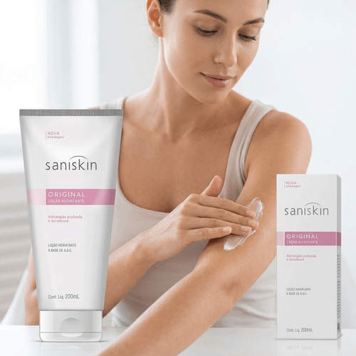 Loção Hidratante Saniskin - 200ml