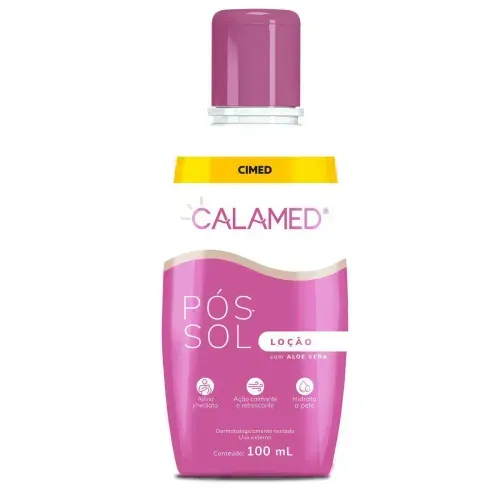 Loção Pós Sol Cimed Calamed com Cânfora e Aloe Vera 100ml