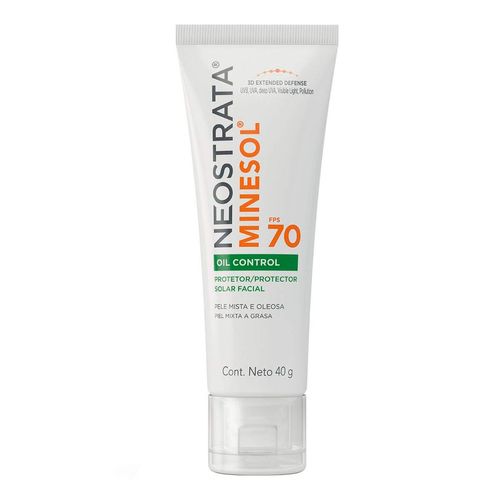 Protetor Solar Neostrata Minesol Oil Control Clara FPS70 - 40g