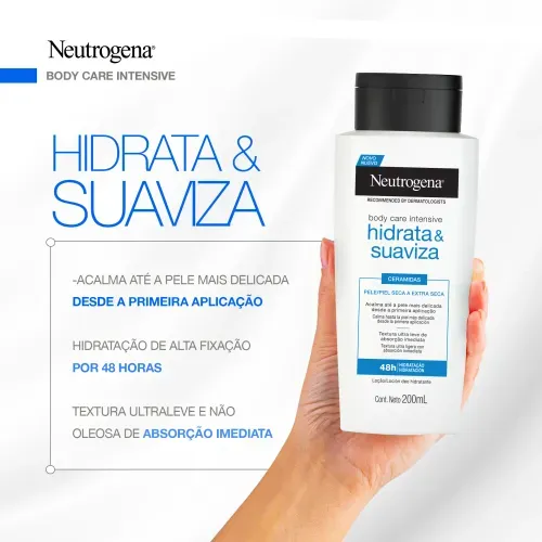 Hidratante Corporal Neutrogena Body Care Intensive Hidrata e Suaviza - 400ml