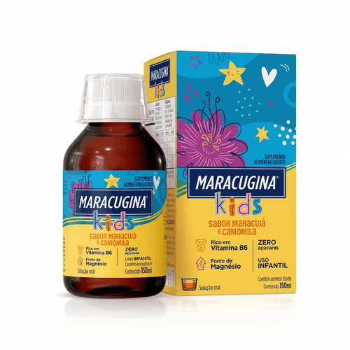 Suplemento Alimentar EMS Maracugina Kids Maracujá 150ml