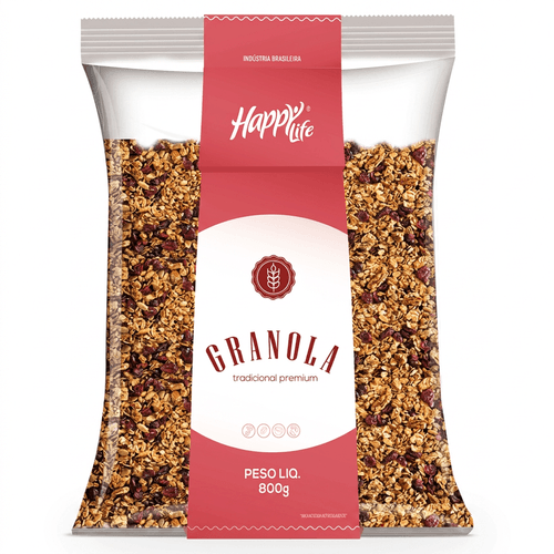 Granola Happy Life Tradicional Premium 800g