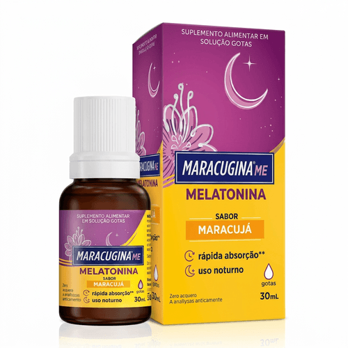 Melatonina EMS Gotas Maracujá 30ml