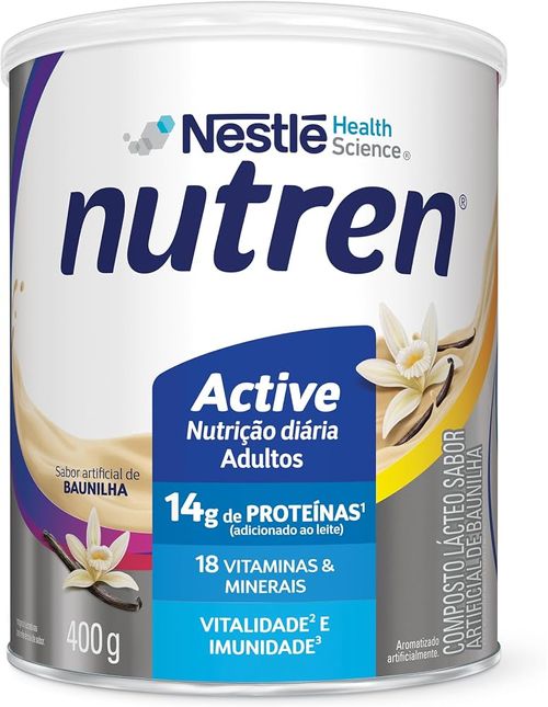 Complemento Alimentar Nutren Active Baunilha 400g