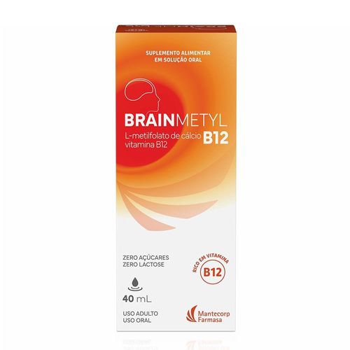 Suplemento Alimentar EMS Brainmetyl B12 e Metilfolato 40ml