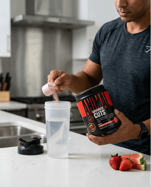 Termogênico Universal Nutrition Animal Cuts Powder Morango e Melancia 300g