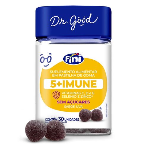 Multivitamínico Dr. Good Imune Diet Uva 30 Unidades