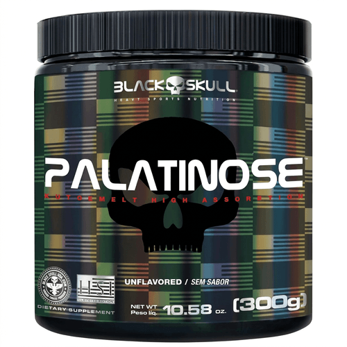 Palatinose Black Skull Sem Sabor - 300g