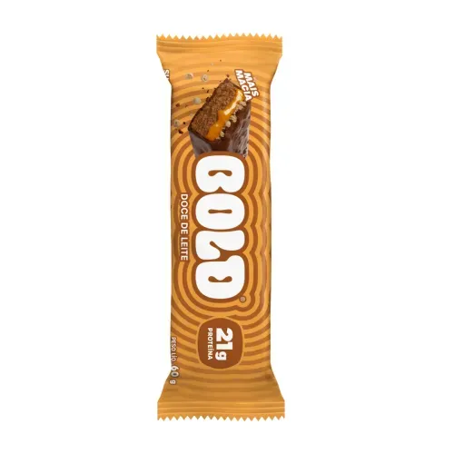 Barra de Proteína Bold Crunch Doce de Leite 60g