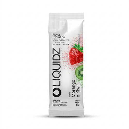 Suplemento Alimentar Liquidz Morango e Kiwi Sachê - 5g